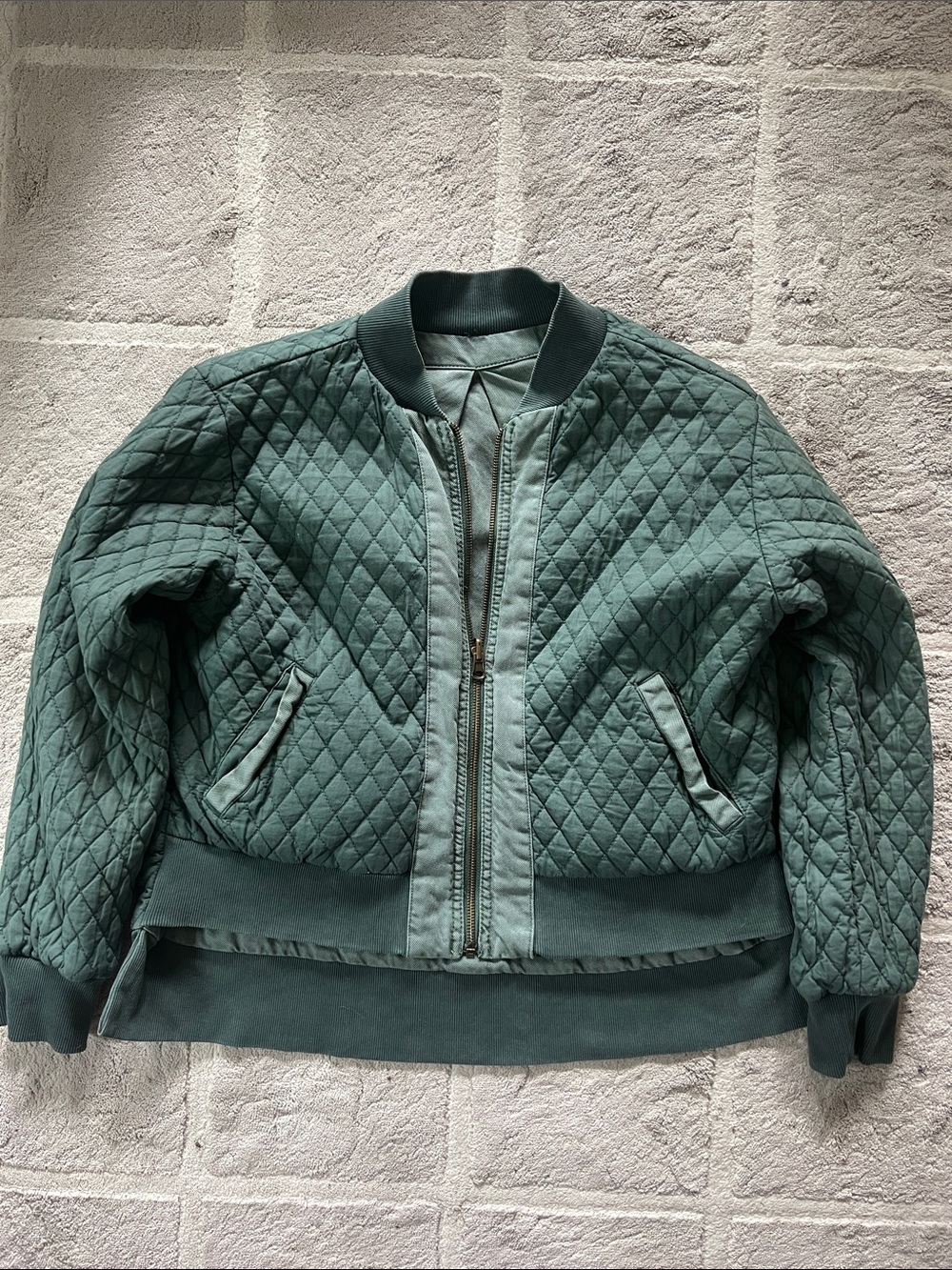 Quilted reversible Bomber Jacket